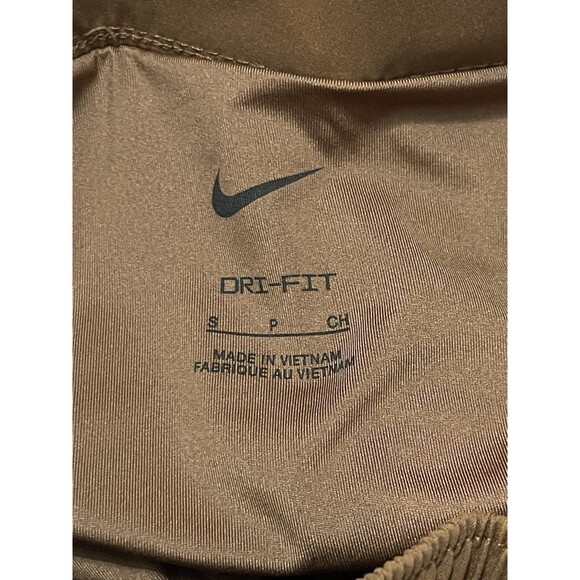 NIKE Dri-fit Mid Rise Shorts Size Small Brown NEW Running Gym Active Workout - Picture 8 of 11